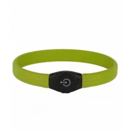 Világító nyakörv Maxi Safe LED zöld 1,5cm/65cm