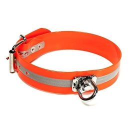   Véreb nyakló 38mm 45-55cm biothane anyagból, reflexcsíkkal 