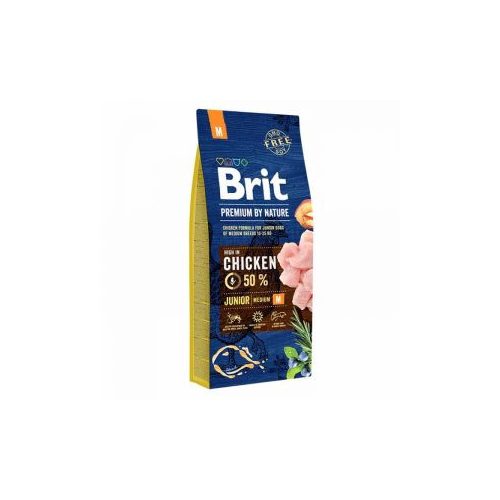 Brit Premium By Nature Junior Medium 15 kg