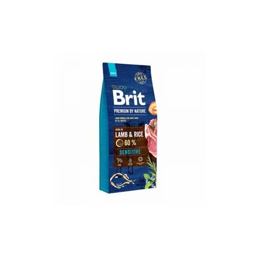 Brit Premium By Nature Sensitive Lamb&Rice 15 kg