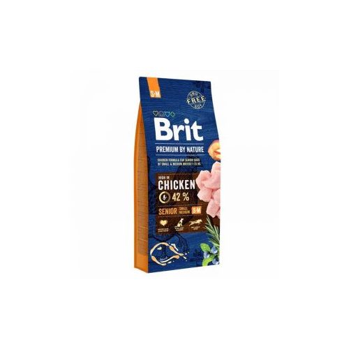Brit Premium By Nature Senior S/M 15 kg