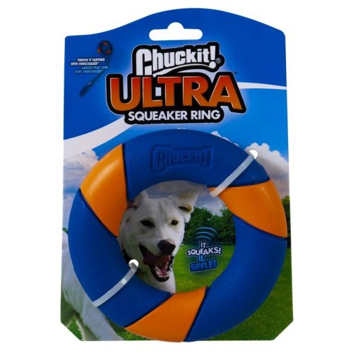 Chuckit Ultra Squeaker Ring - Csipogó hanggal