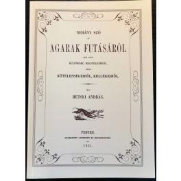 Agarak futásáról - Retski András 1851