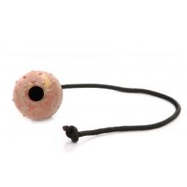   Zsinóros labda, üreges, 7cm átmérővel, 50cm zsinórral - Dogtech