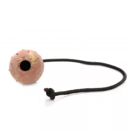  Zsinóros labda, üreges, 7cm átmérővel, 50cm zsinórral - Dogtech