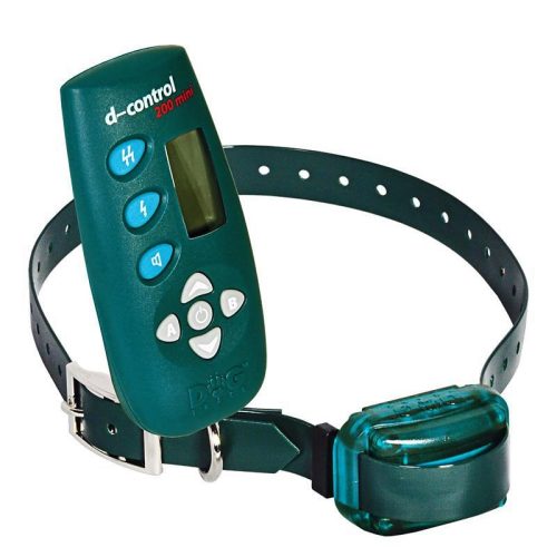 D Control 200 Mini elektromos kutyakiképző nyakörv (200m) – Dogtrace - biothane nyakszíjjal