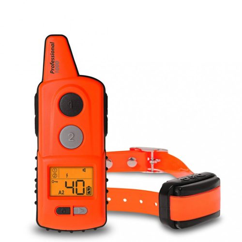 D Control Professional 1000 Orange kutyakiképző nyakörv - Dogtrace