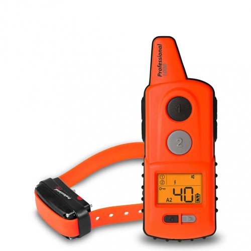 D Control Professional 1000 One orange kutyakiképző nyakörv - Dogtrace