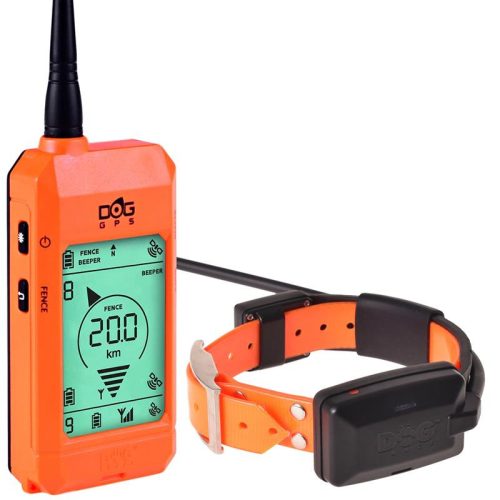DOG GPS X20 Plus GPS nyakörv szett - Dogtrace - Narancs