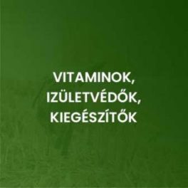 Vitaminok, izületvédők, kiegészítők
