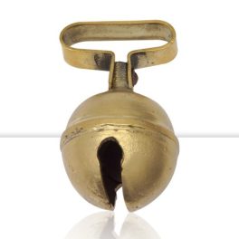   Réz csengettyű nyakörvre, gömb alakú, 2,8cm átmérővel - ARCEA